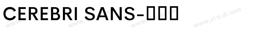 CEREBRI SANS字体转换